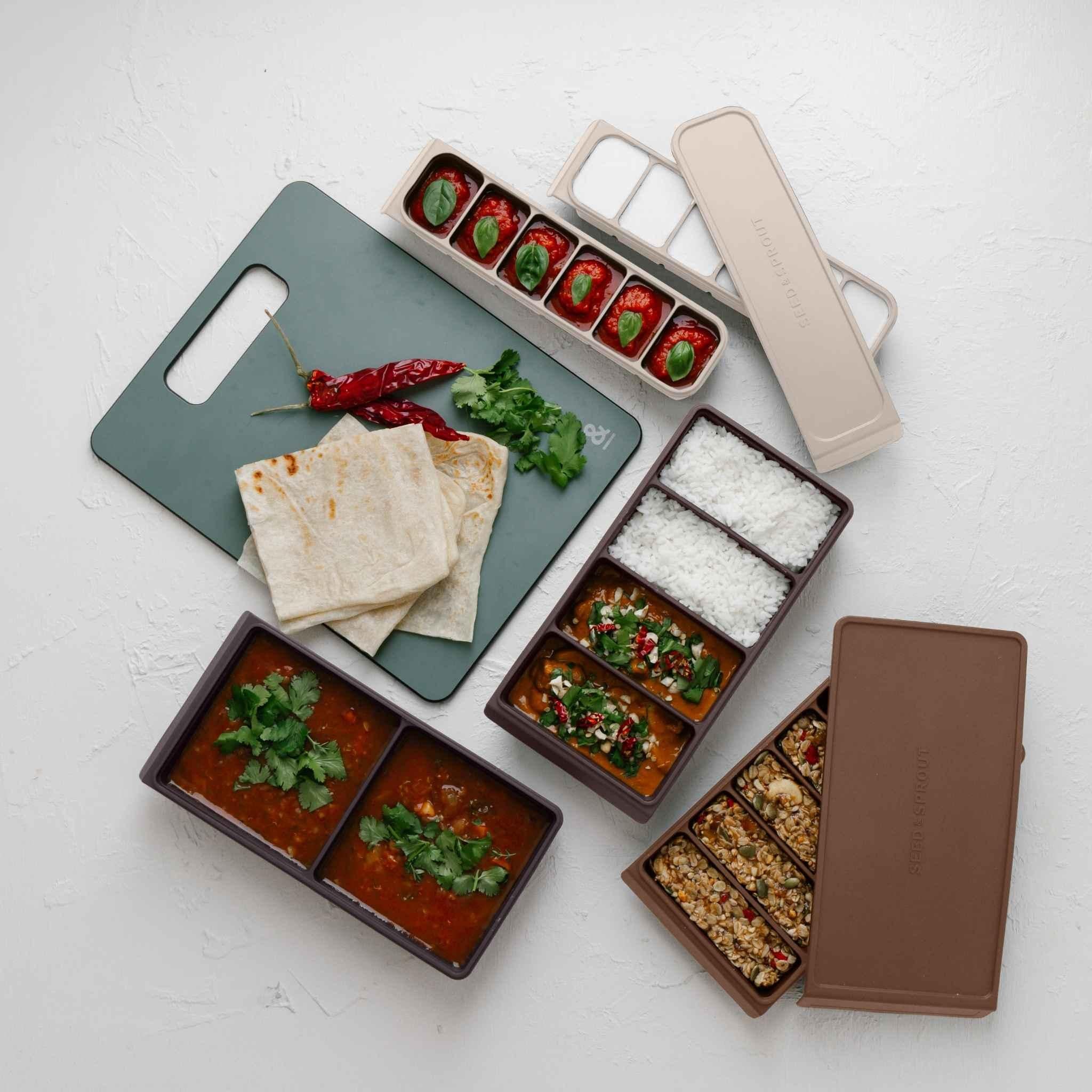 6 Portion Silicone Freezer Tray Set - Image 11