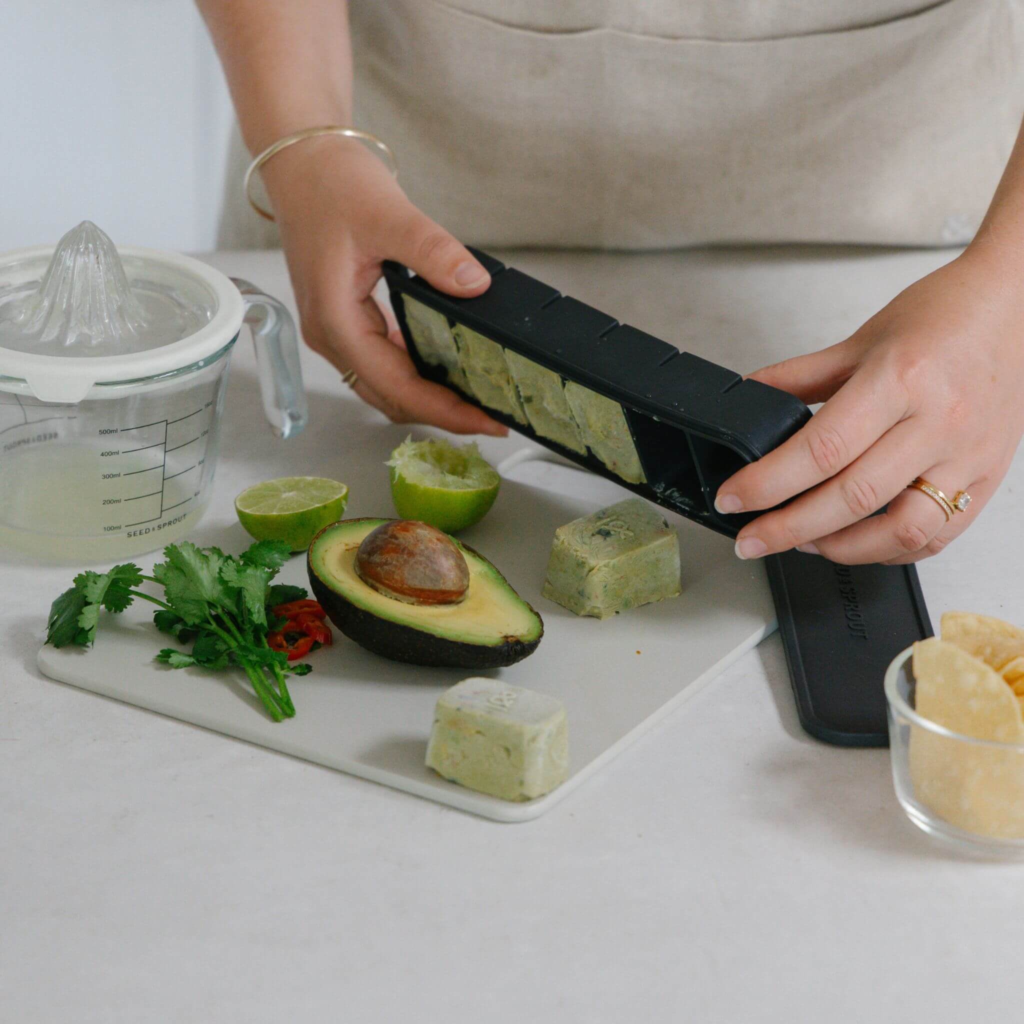 6 Portion Silicone Freezer Tray | 50ml - Image 6