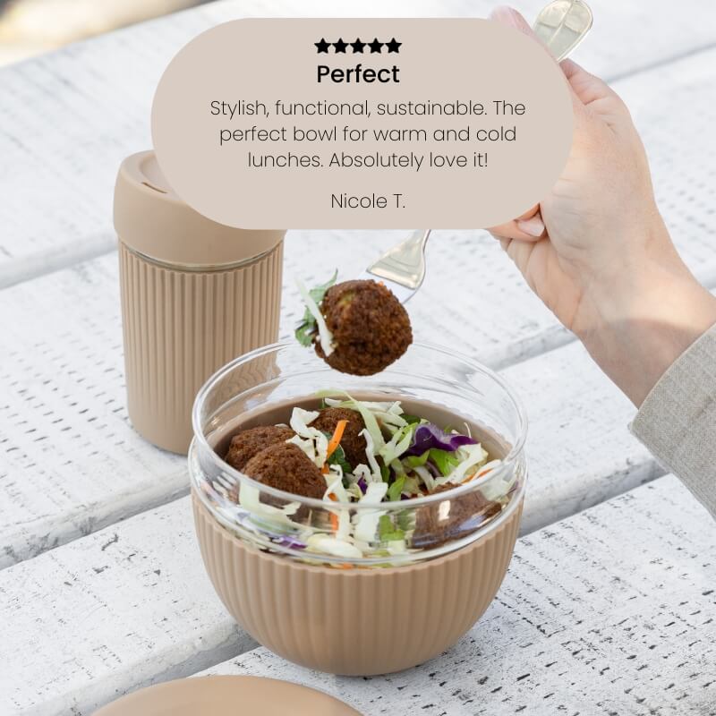 Glass Lunch Bowl - Image 3