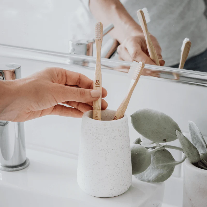 Bamboo Toothbrushes - Pack of 5 - Image 5
