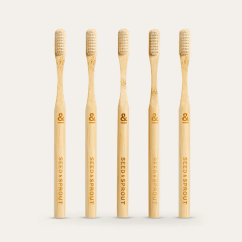 Bamboo Toothbrushes - Pack of 5 - Image 7