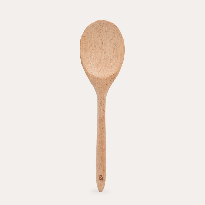 Wooden Beechwood Large Serving Spoon