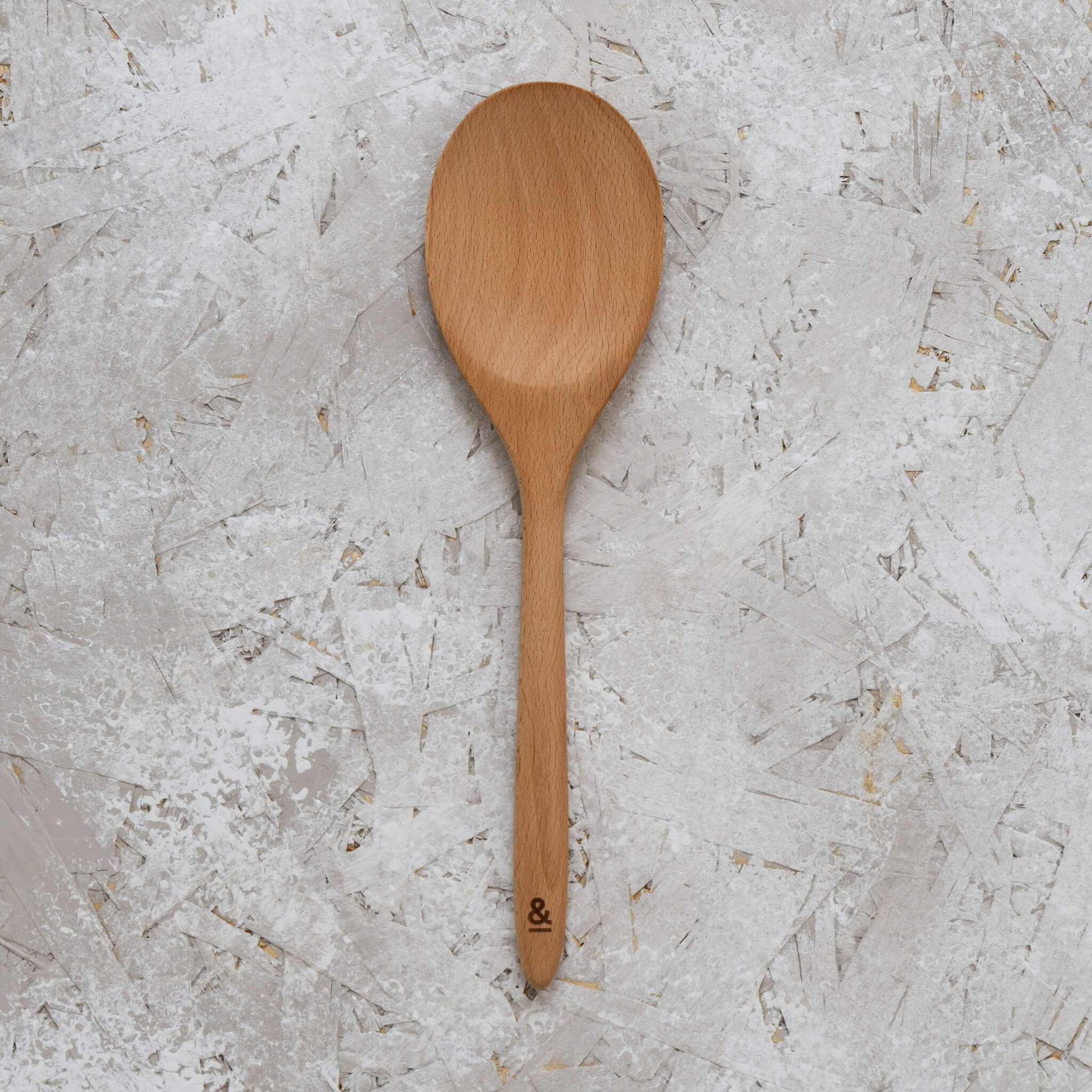 Wooden Beechwood Large Serving Spoon - Image 2