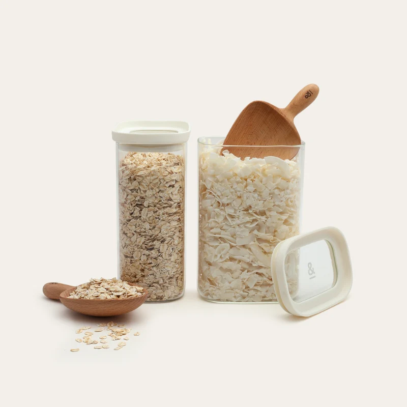 Wooden Beechwood Pantry Scoop 2pk - Image 14