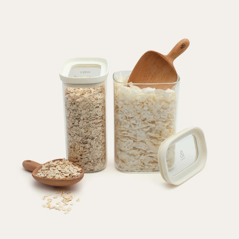 Wooden Beechwood Pantry Scoop 2pk - Image 5