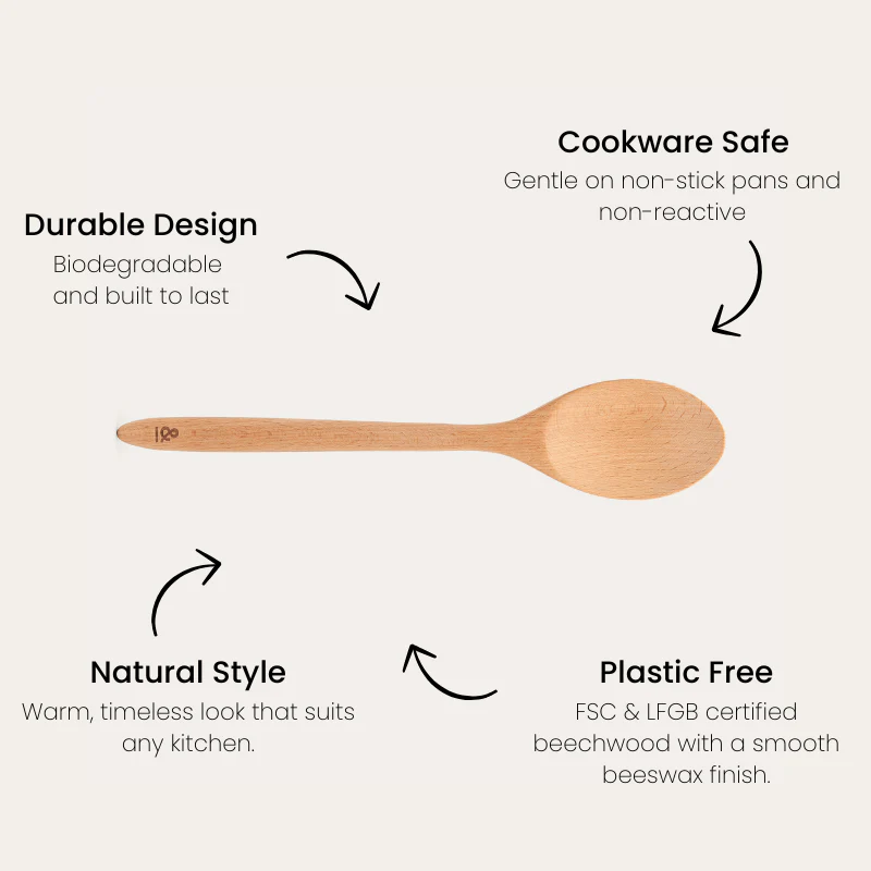 Wooden Beechwood Spoon - Image 4
