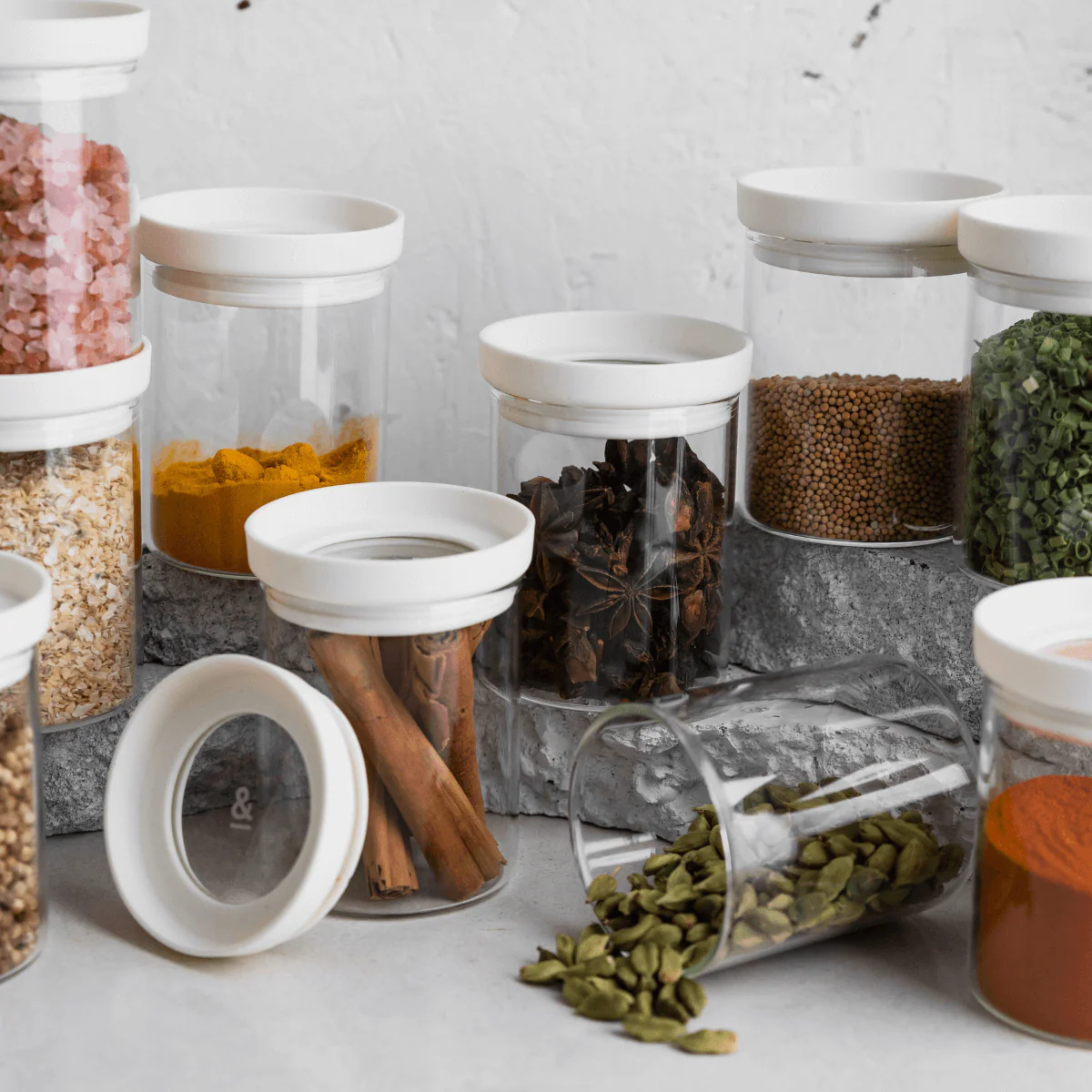 Belongil Glass Spice Jars Multibuy - Image 13