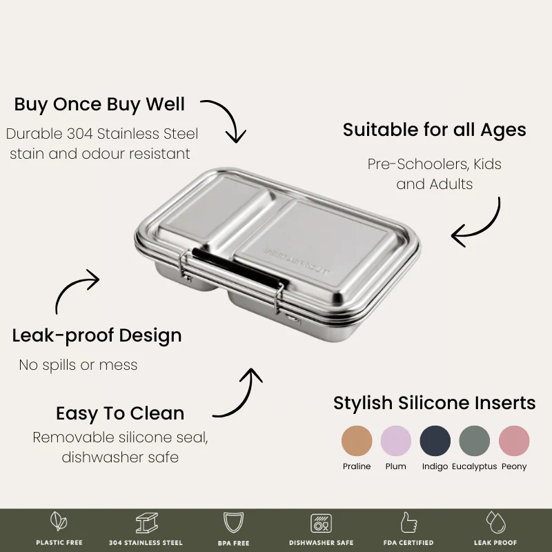Bento Lunch Box | Leak Resistant Seal - Image 6