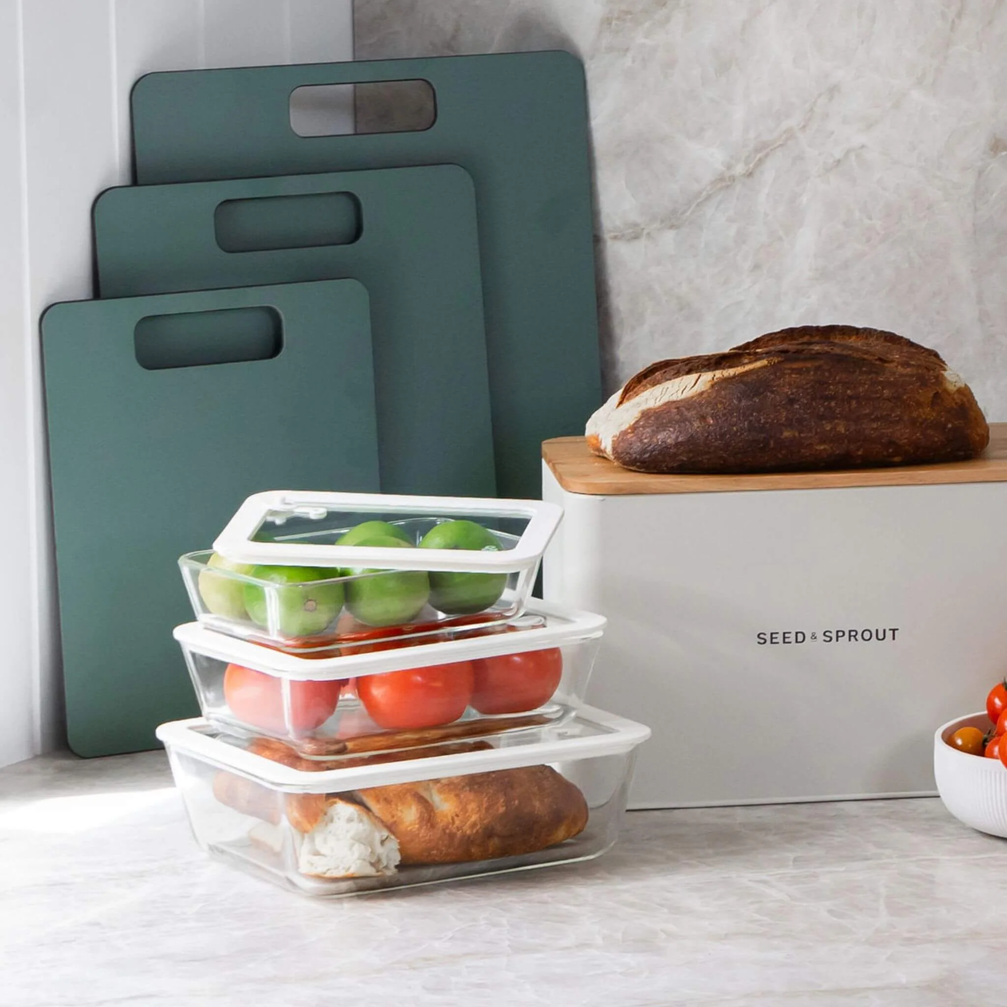 Meal Prep Containers Rectangle | 12pk - Image 12
