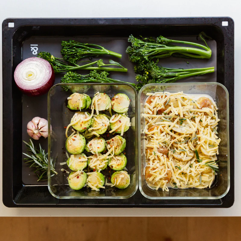 Meal Prep Containers Rectangle | 12pk - Image 15