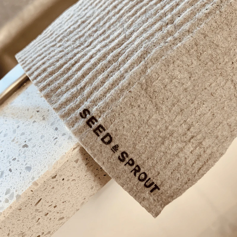 Cellulose Sponge Dish Cloth - 4pk - Image 4