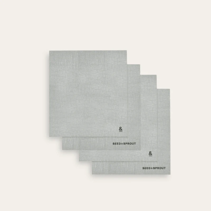 Cellulose Sponge Dish Cloth - 4pk - Image 6