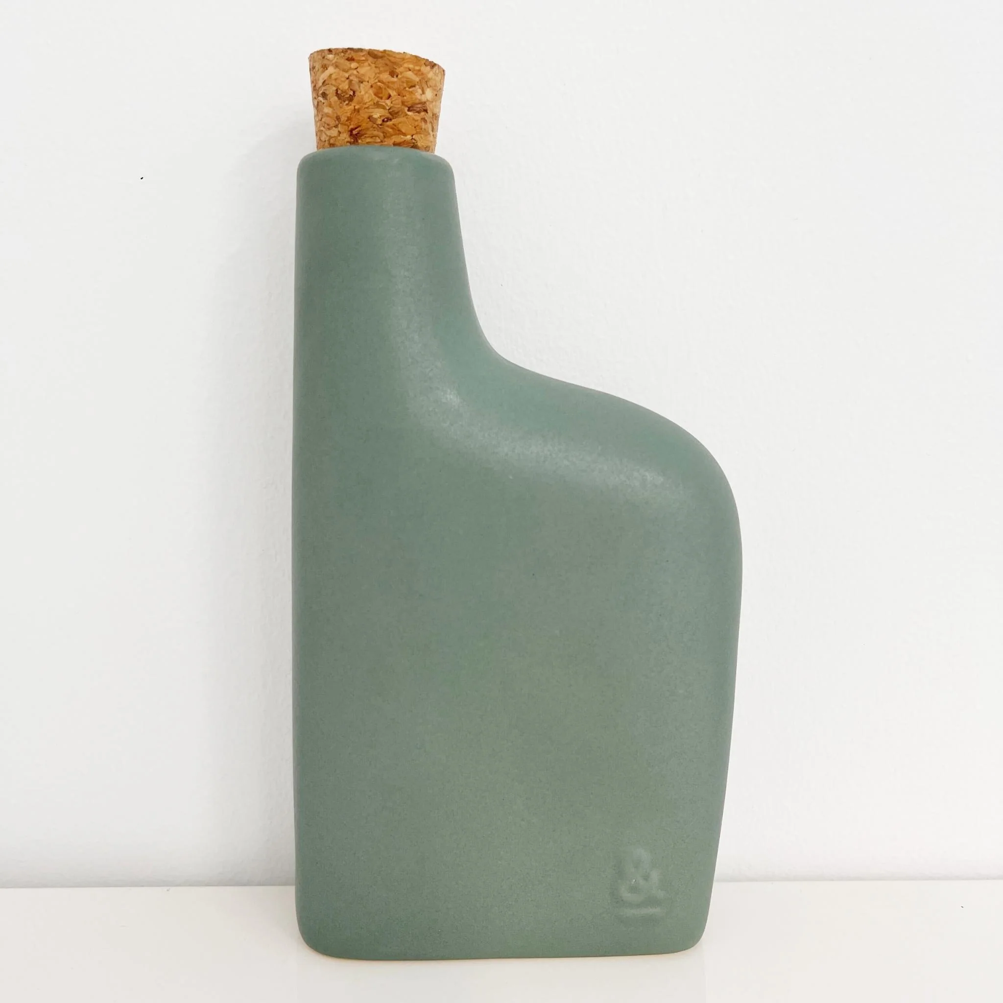 SECONDS: Kitchen Ceramic Olive Oil and Vinegar Dispenser Set - Image 7