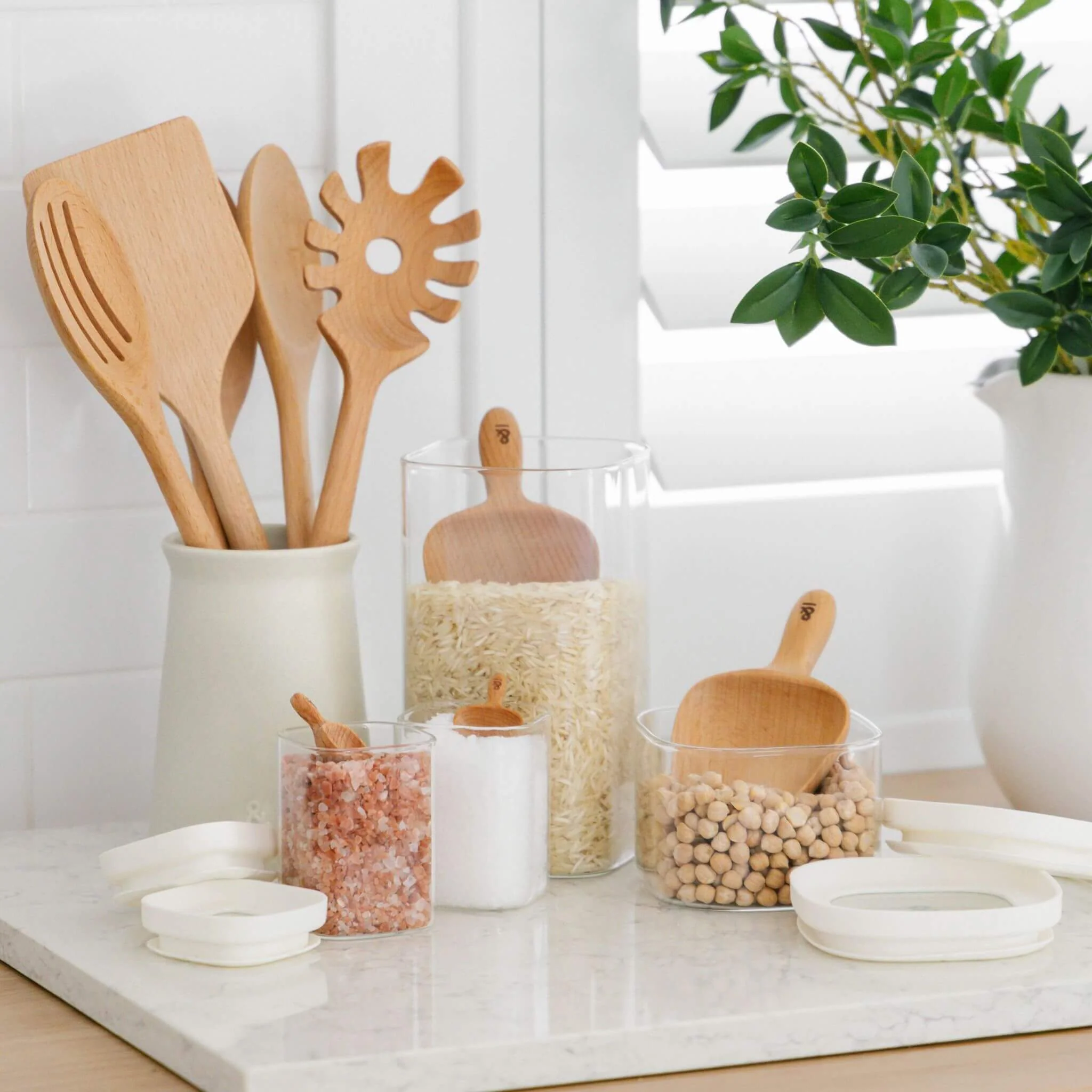 Kitchen Ceramic Utensil Holder - Image 8