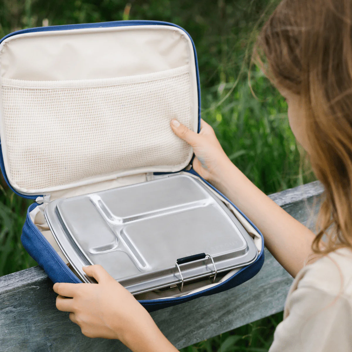 Duo Bento Lunch Box Set OG | Pots & Bag - Image 8