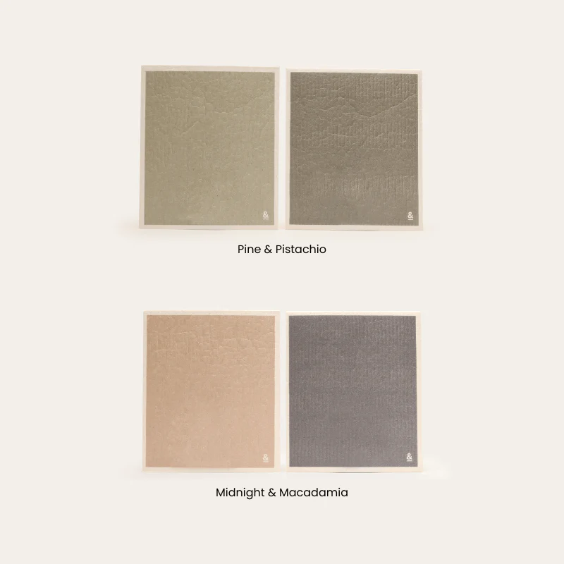 Cellulose Sponge Dish Cloth - 2pk - Image 4