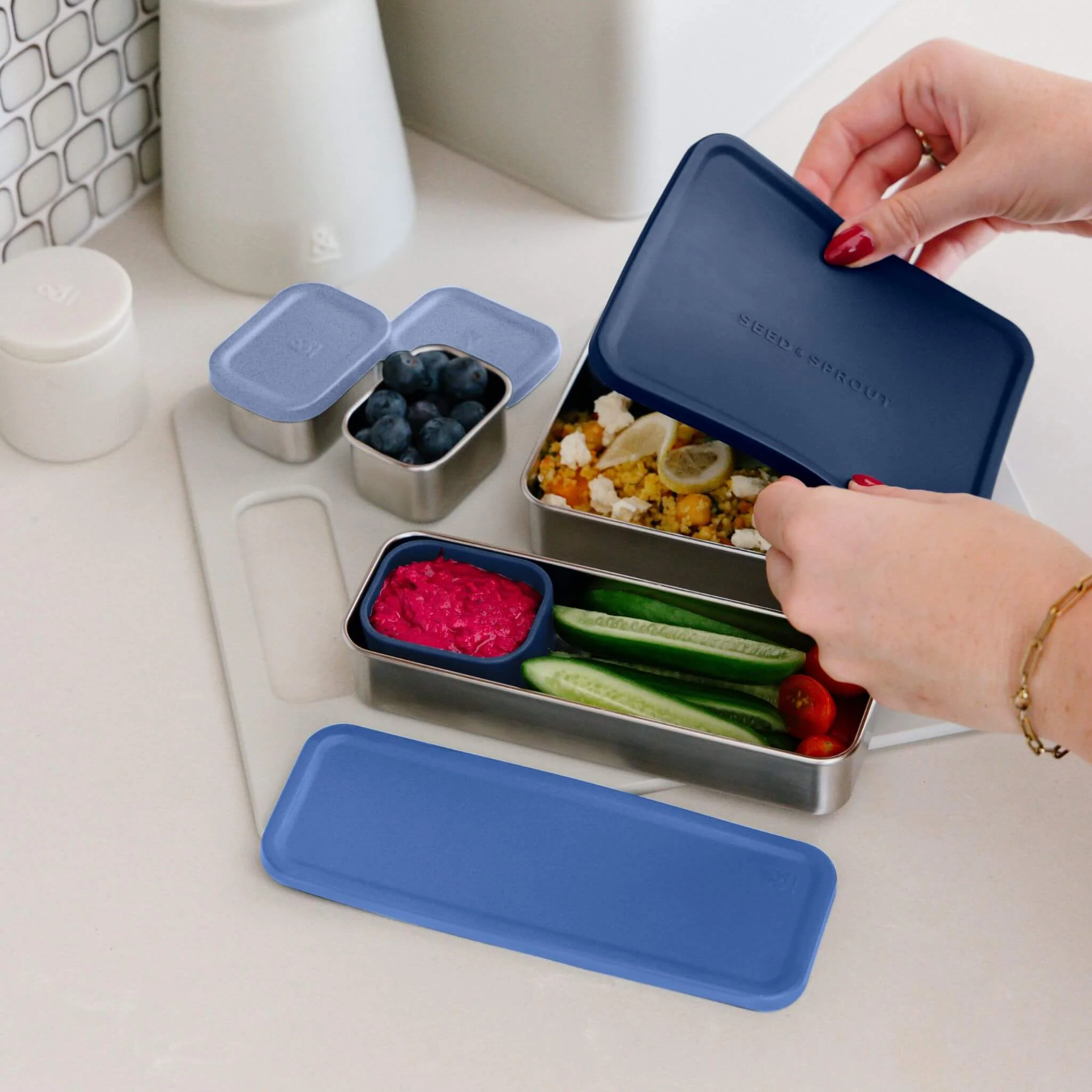 CrunchBox™ 2.0 Lunch Box | Pots & Bag - Image 19