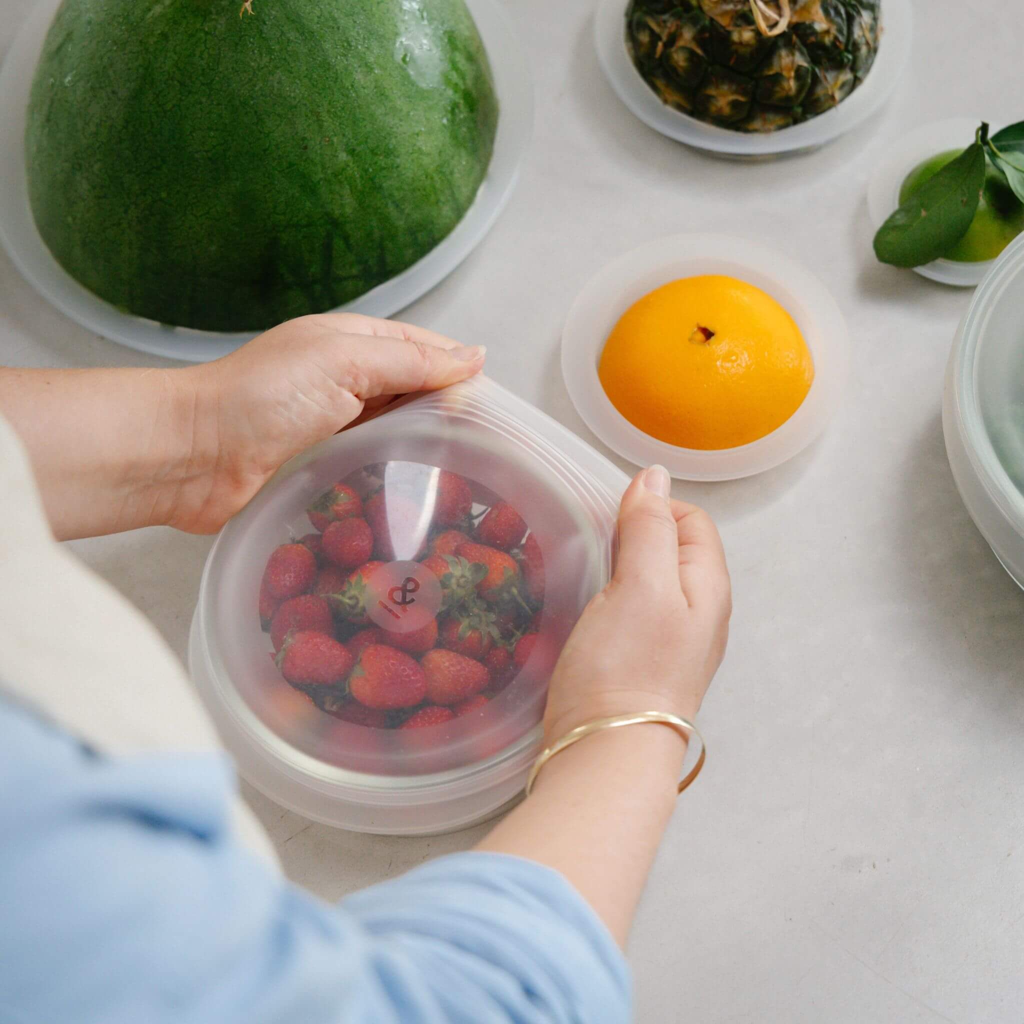 Reusable Stretch Lids - Set of 6 - Image 8