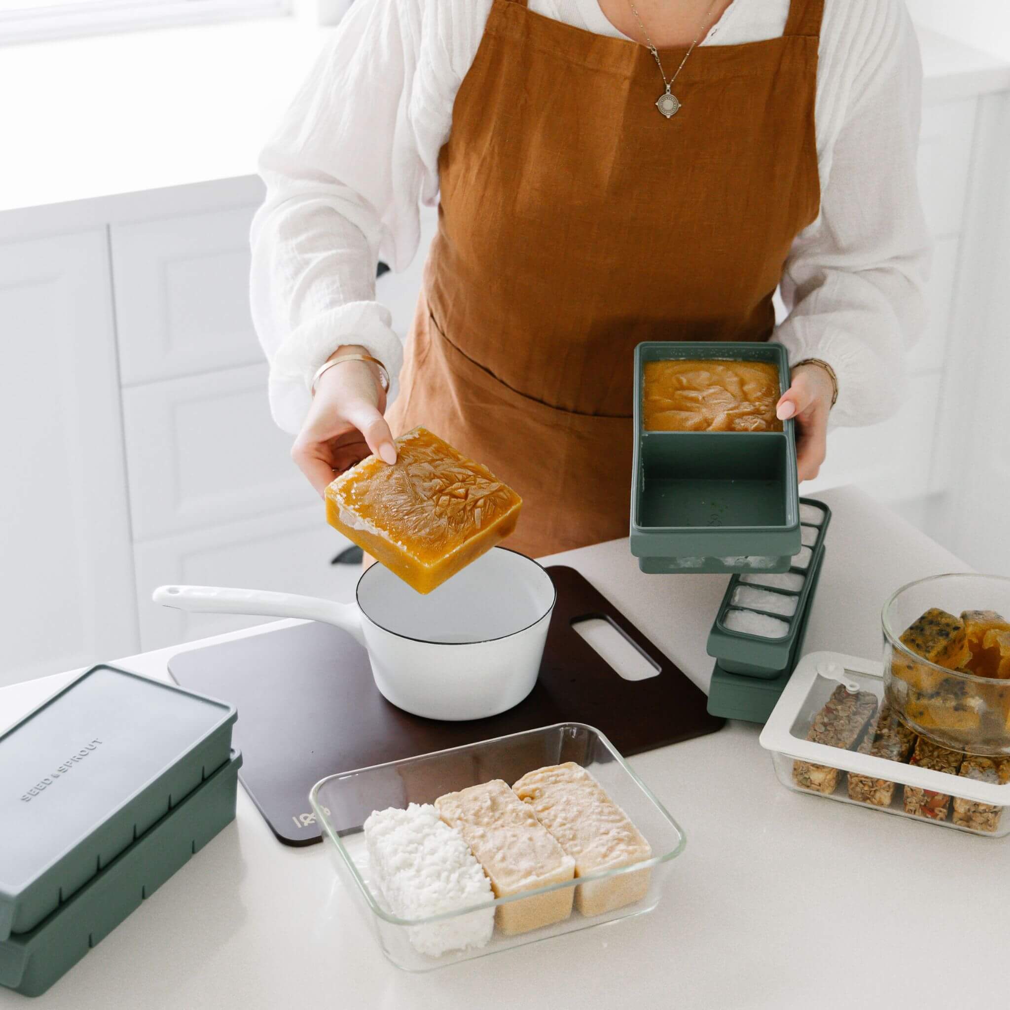 2 Portion Silicone Freezer Tray | 500ml - Image 11