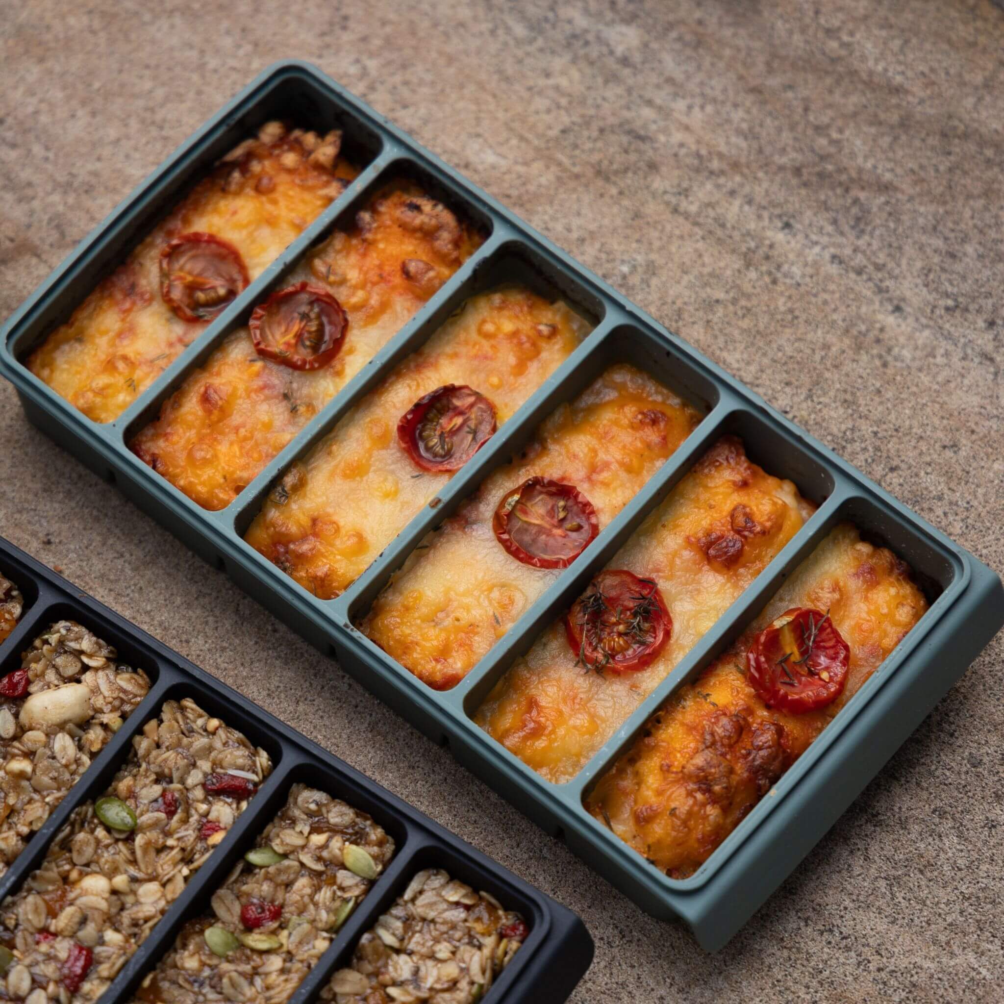 6 Portion Silicone Freezer Tray Set - Image 6