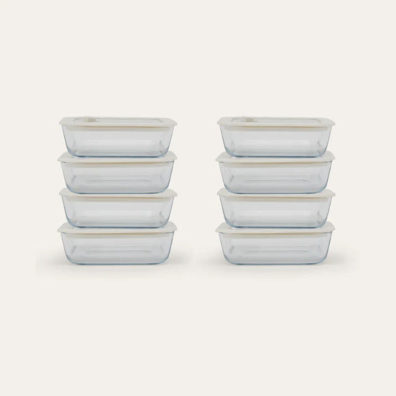 Glass Food Containers | Square - Image 30