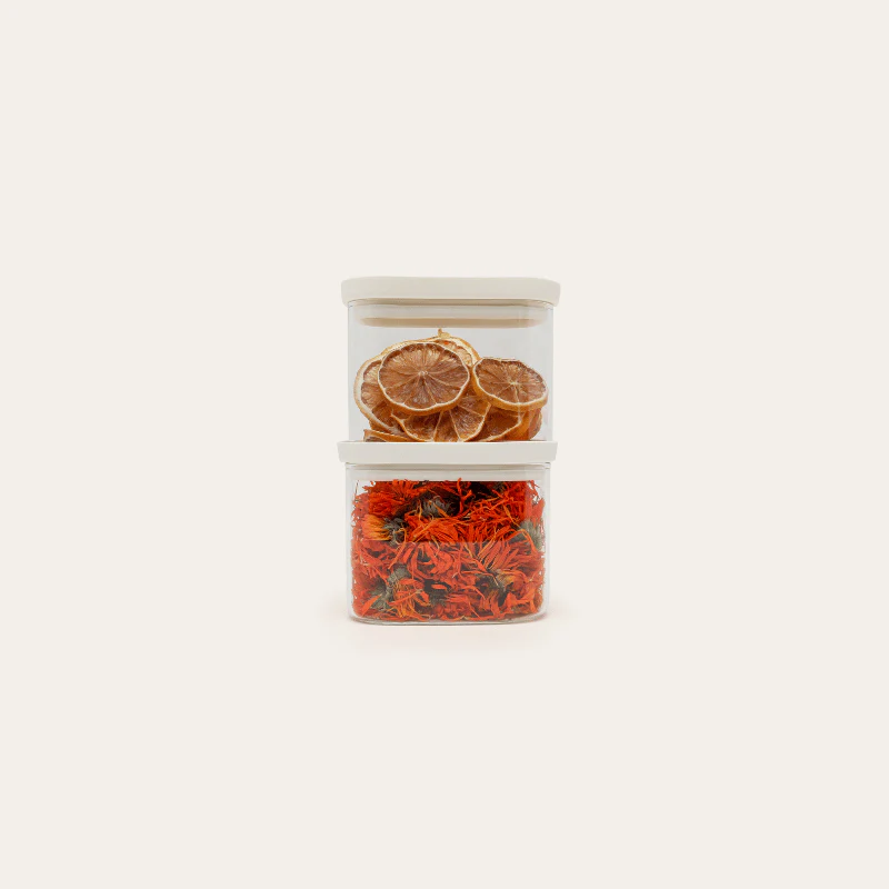 Tallow Rectangle Glass Pantry Jars 2pk Multibuy - Image 22