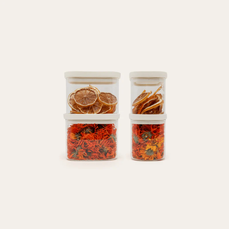Tallow Rectangle Glass Pantry Jars 2pk Multibuy - Image 23