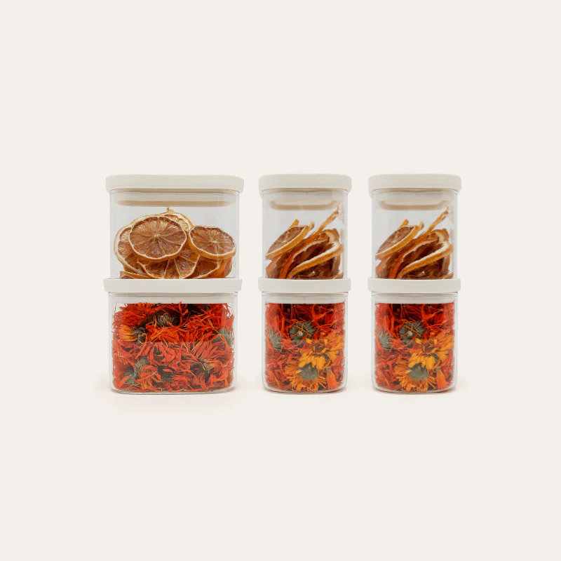Tallow Rectangle Glass Pantry Jars 2pk Multibuy - Image 24