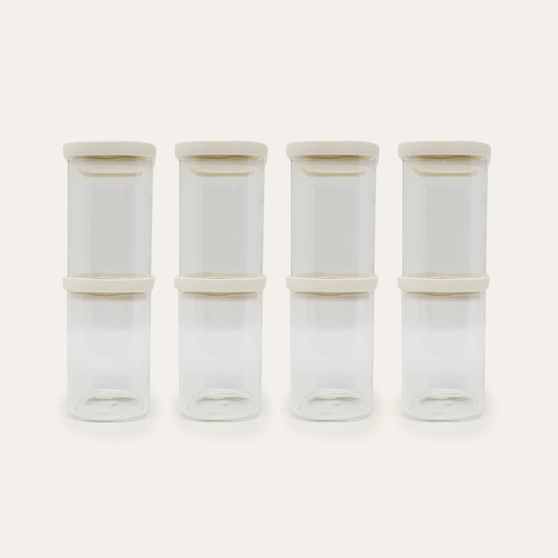 Tallow Rectangle Glass Pantry Jars 2pk Multibuy - Image 29