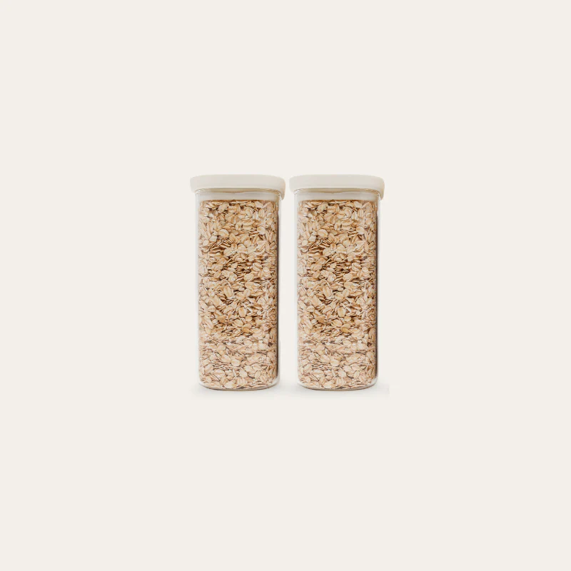 Tallow Rectangle Glass Pantry Jars 2pk Multibuy - Image 30