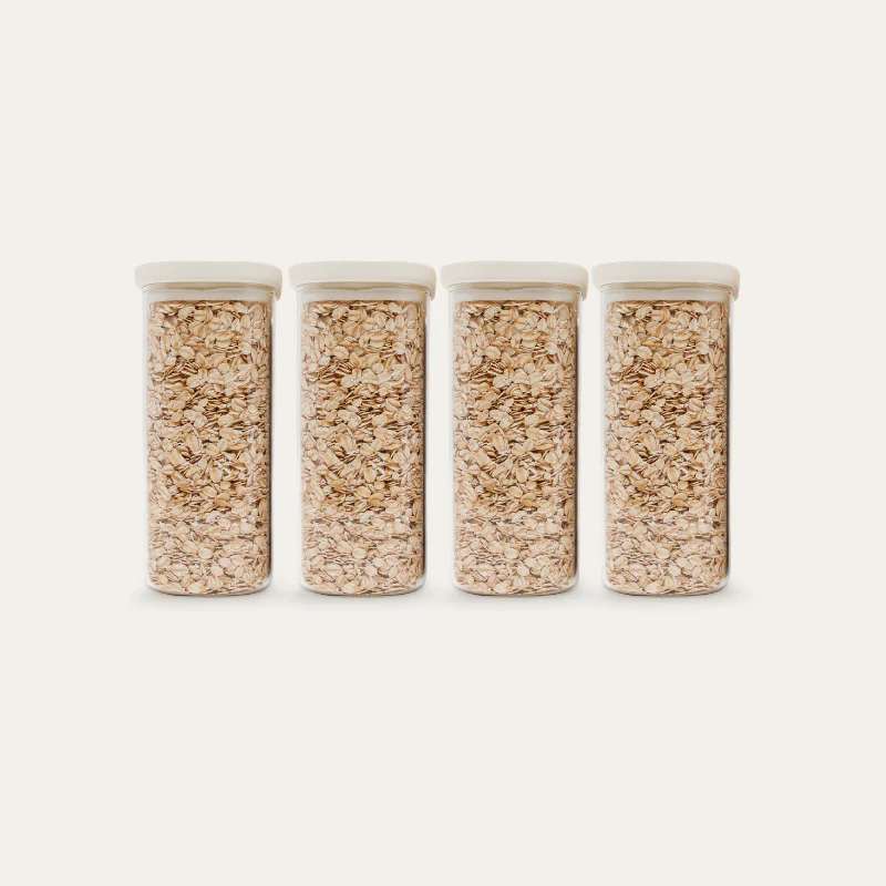Tallow Rectangle Glass Pantry Jars 2pk Multibuy - Image 31