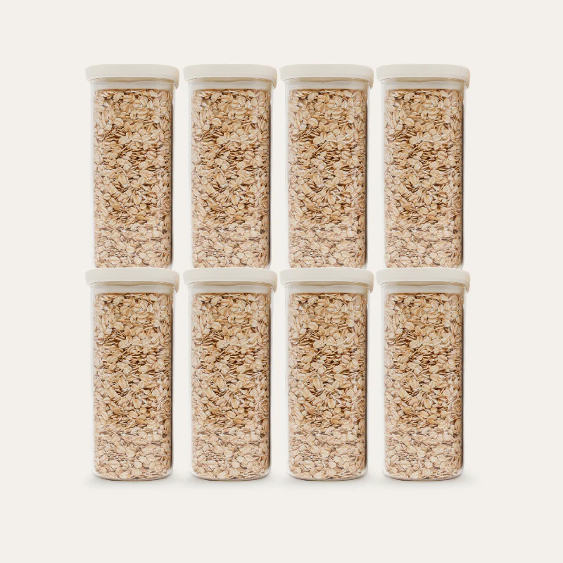 Tallow Rectangle Glass Pantry Jars 2pk Multibuy - Image 33