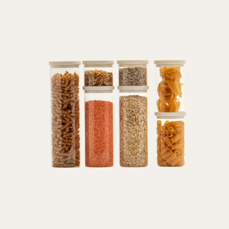 Wategos Round Glass Pantry Storage Jars - Image 21