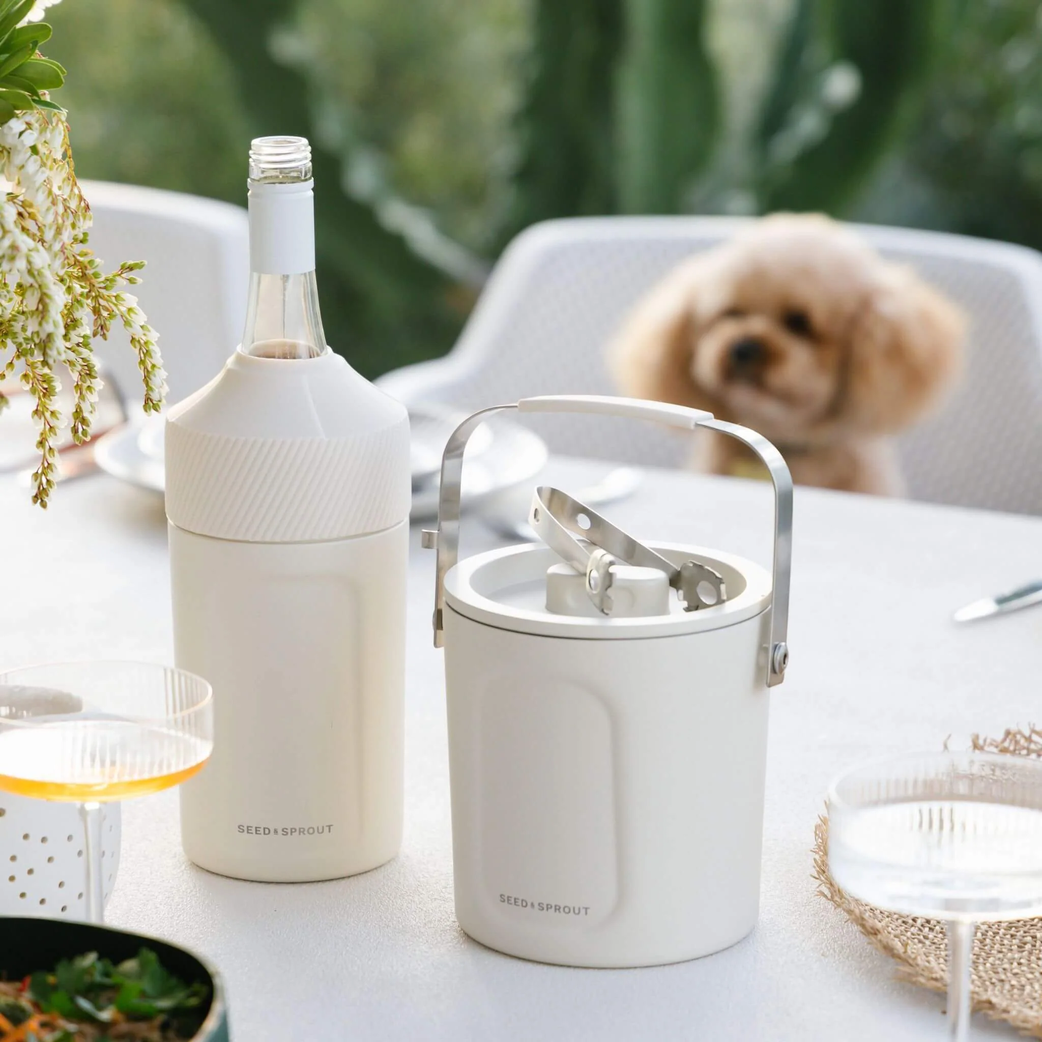 Insulated Ice Bucket | Mushroom | Picnic Accessories - Image 9