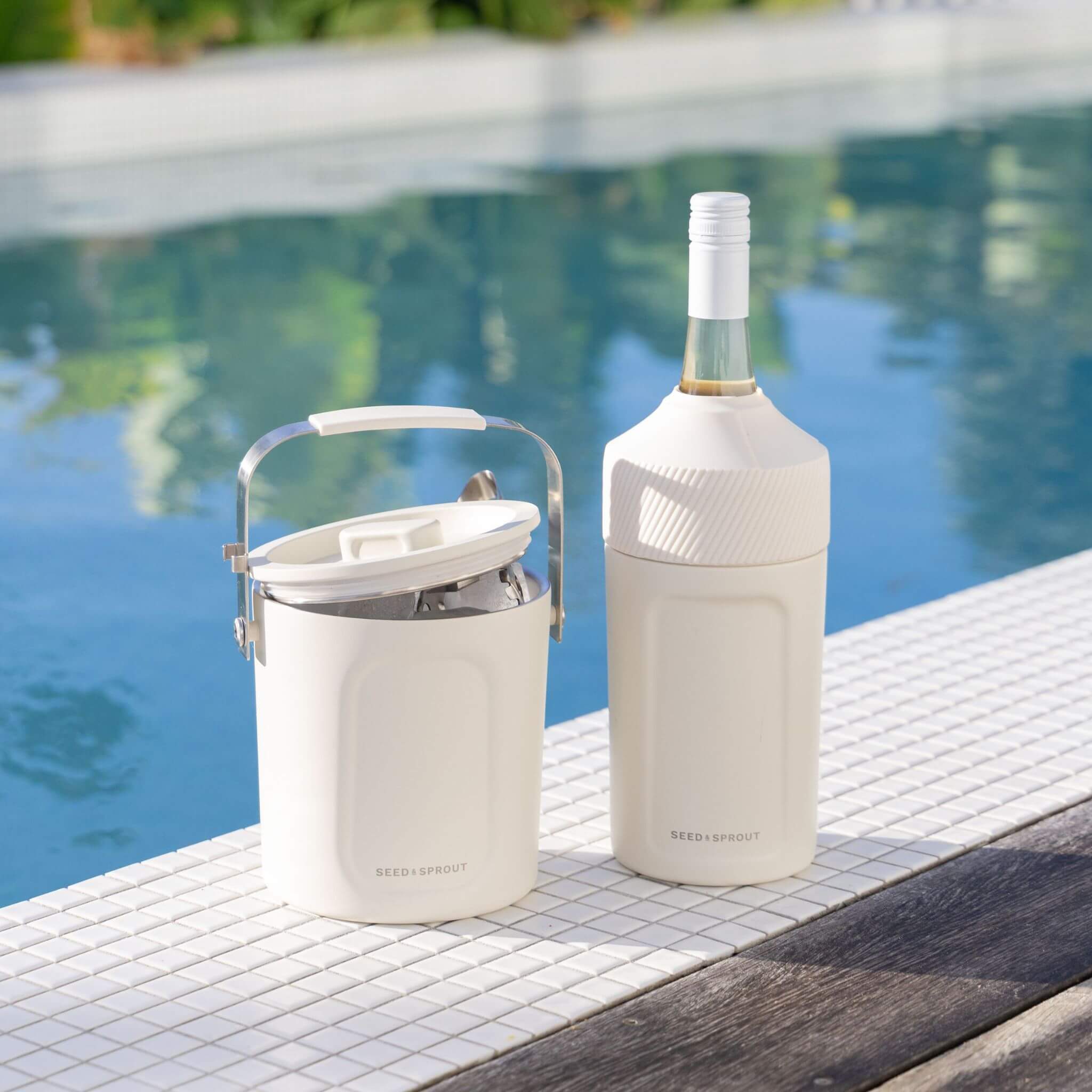 Insulated Ice Bucket | Mushroom | Picnic Accessories - Image 3