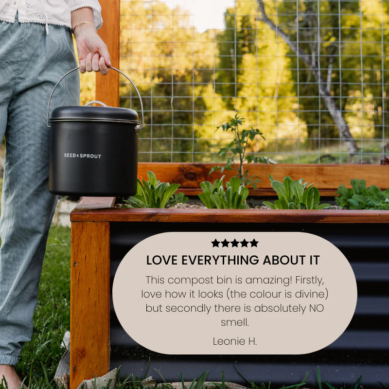 Kitchen Compost Bin | Liquorice - Image 6