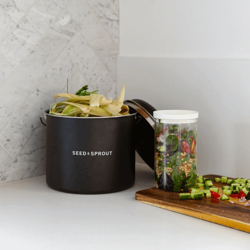 Kitchen Compost Bin | Liquorice - Image 12