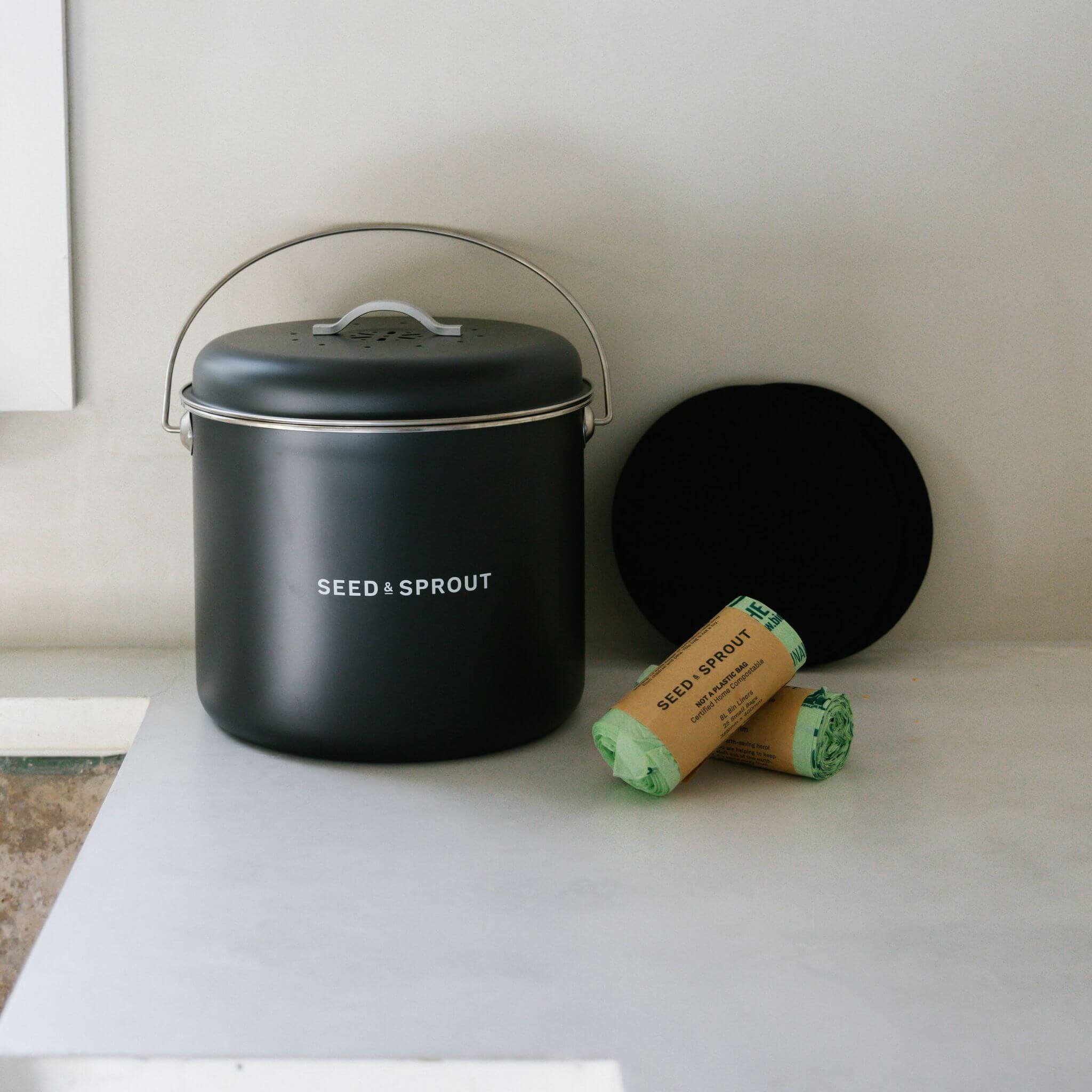 Kitchen Compost Bin | Liquorice - Image 16