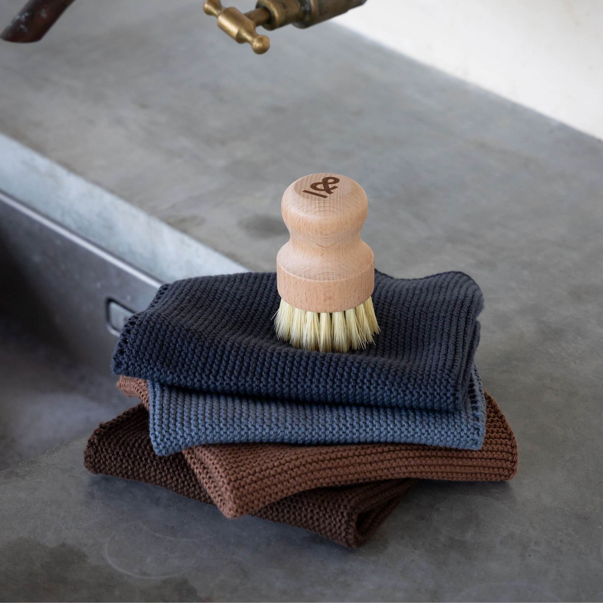 Knitted Dishcloth Set | Organic Cotton - Image 2