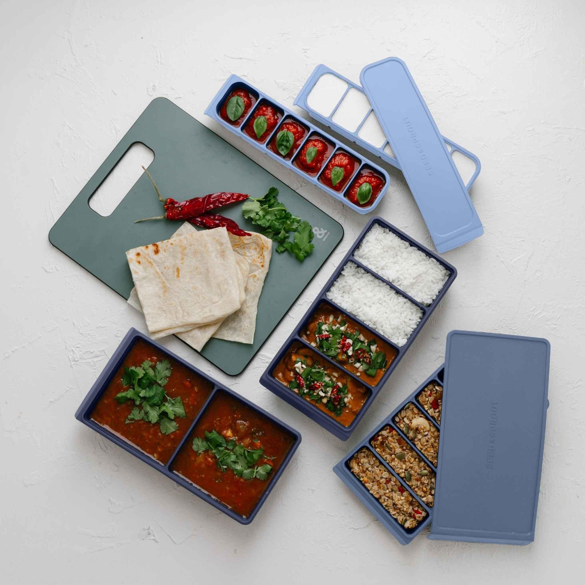 2 Portion Silicone Freezer Tray | 500ml - Image 20