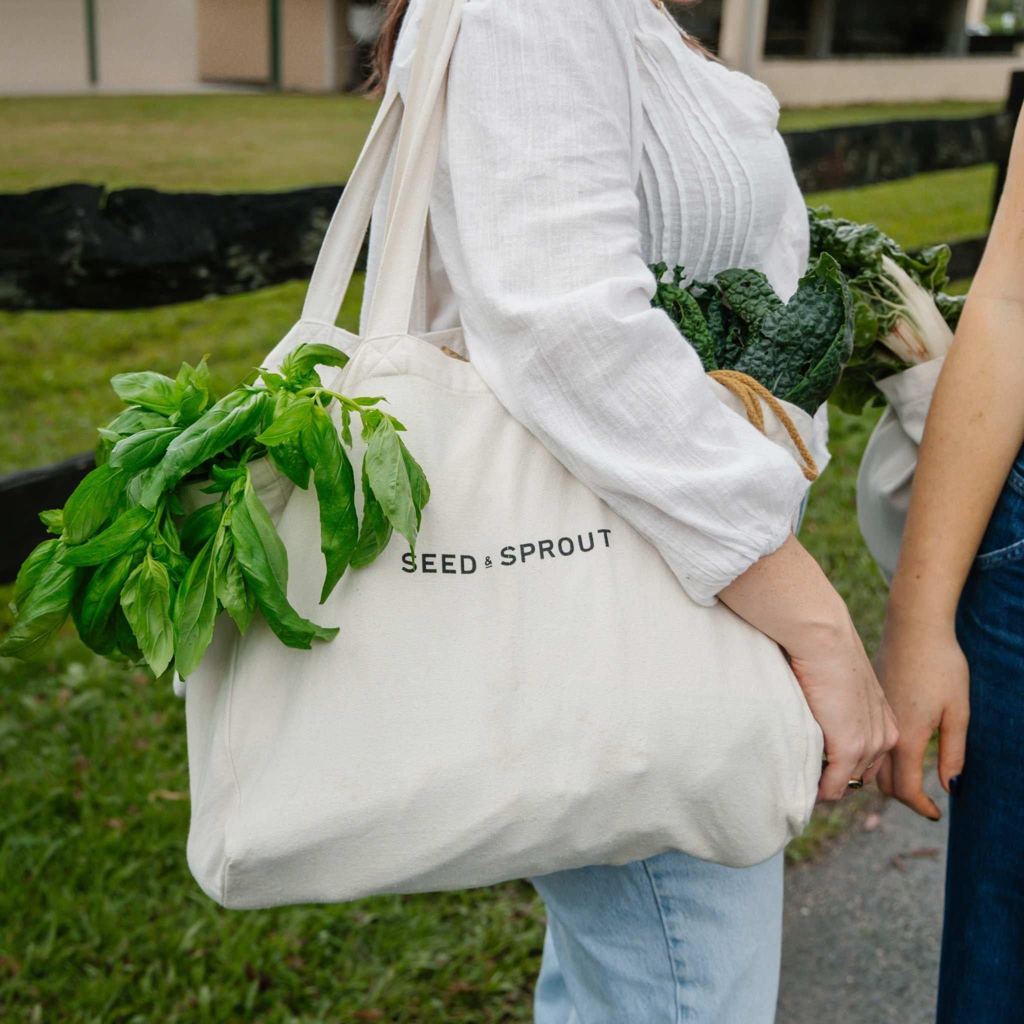 Organic Pocket Tote Shopping Bag - Image 13