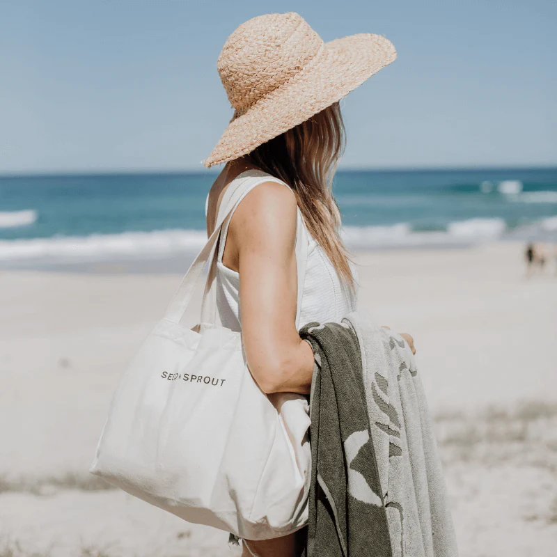 Organic Pocket Tote Shopping Bag - Image 7