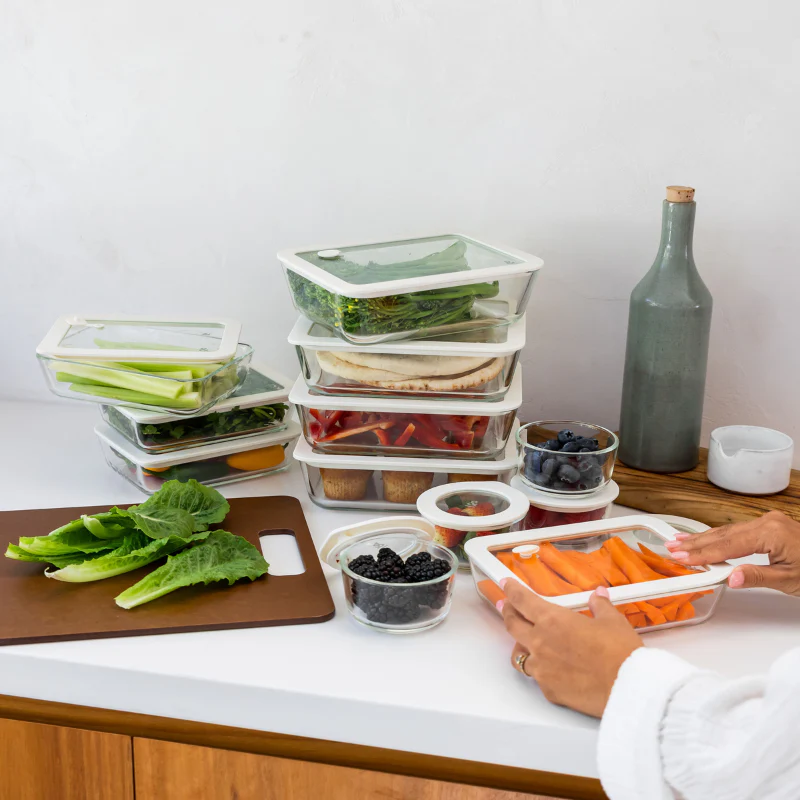 Meal Prep Containers Rectangle | 12pk - Image 14