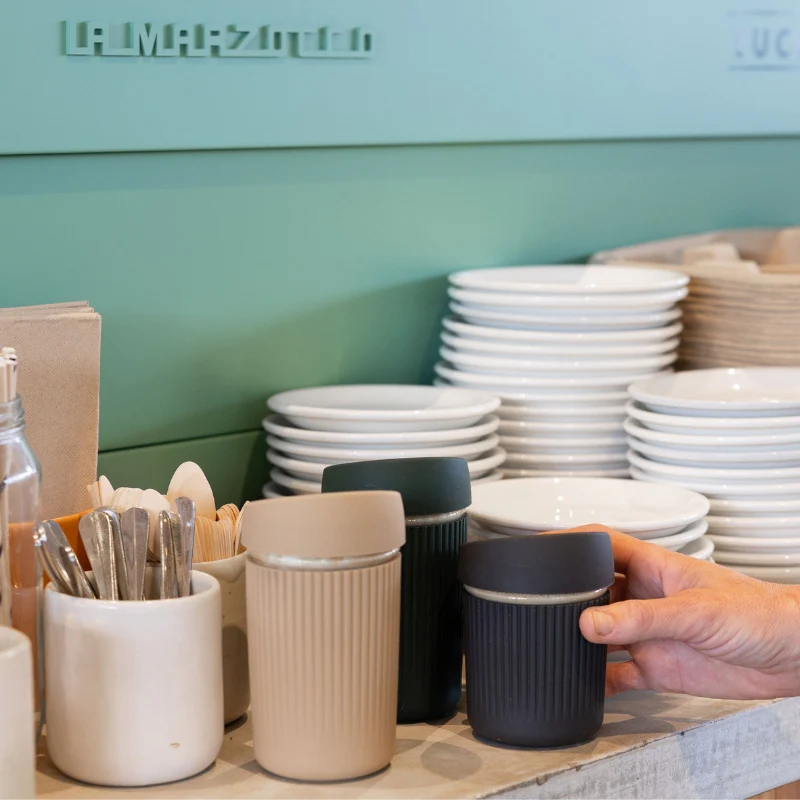 Reusable Glass Coffee Cup | 8oz - Image 11