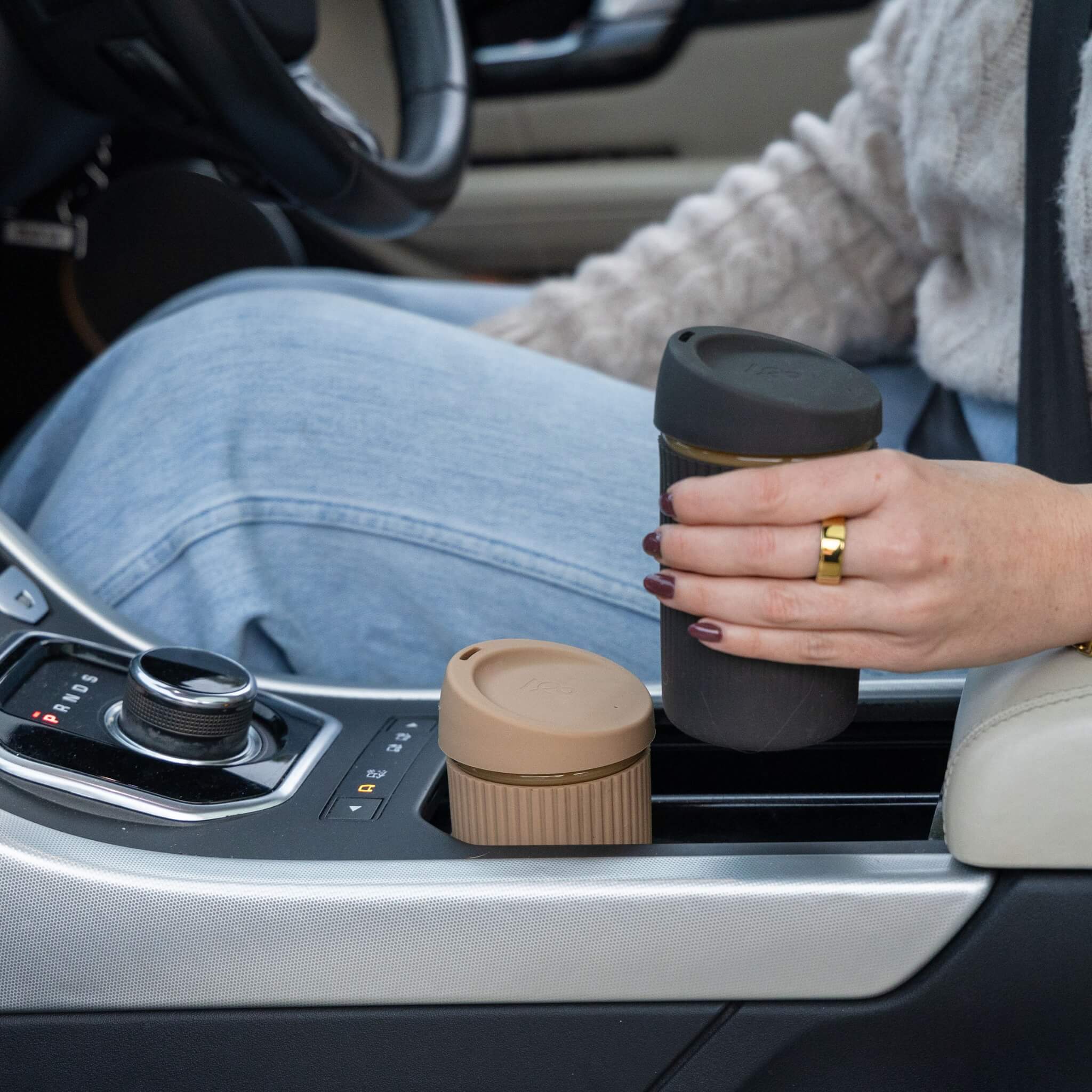 Reusable Glass Coffee Cup | 12oz - Image 18