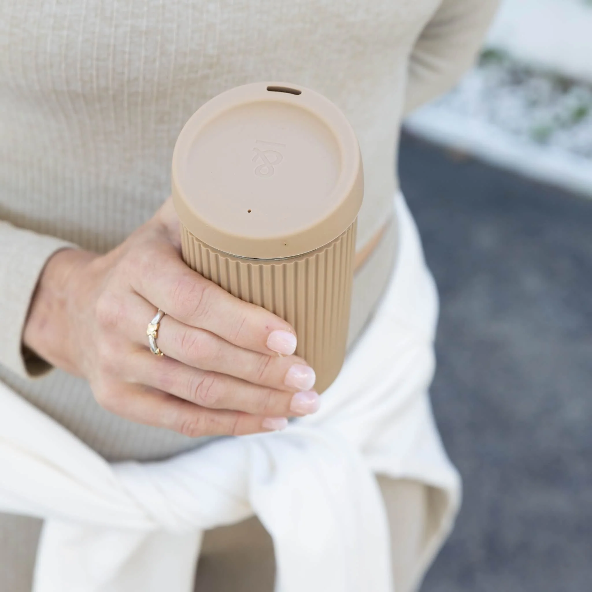 Reusable Glass Coffee Cup | 12oz - Image 19