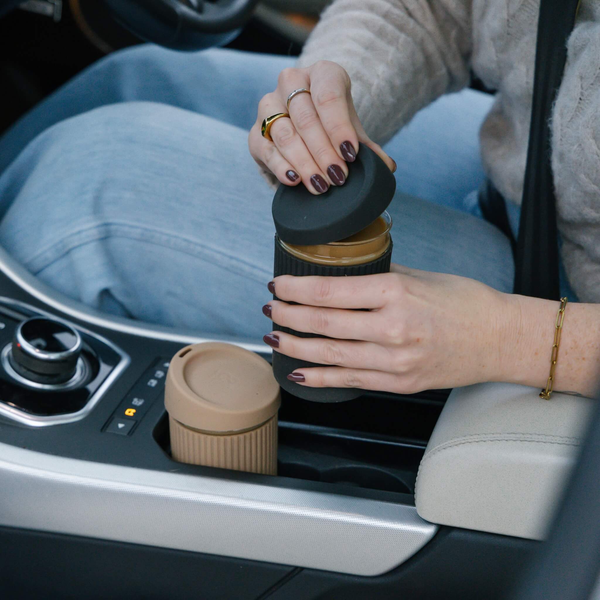 Reusable Glass Coffee Cup | 12oz - Image 20