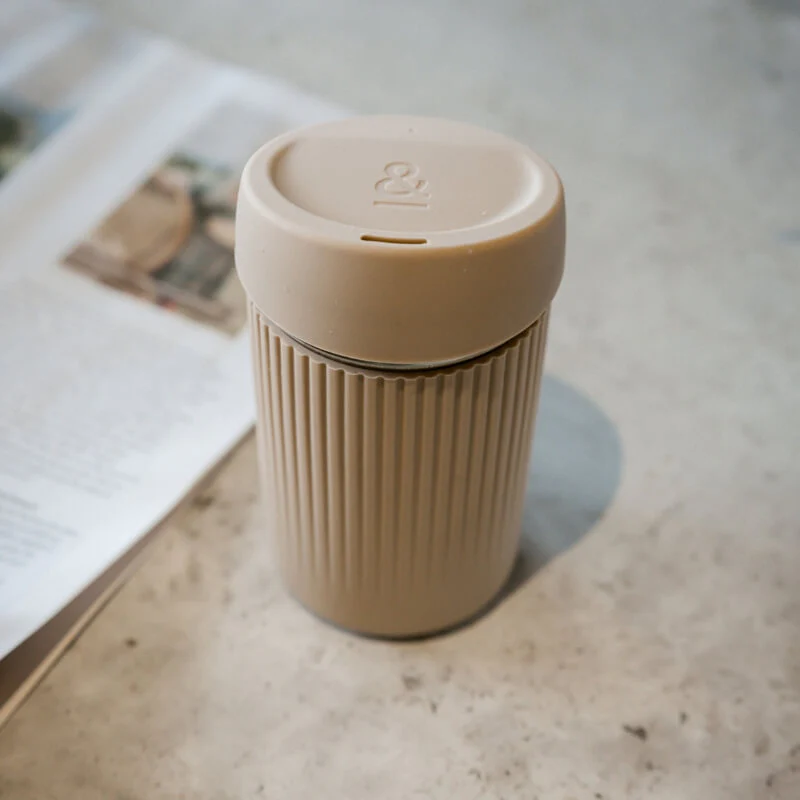 Reusable Glass Coffee Cup | 12oz - Image 7