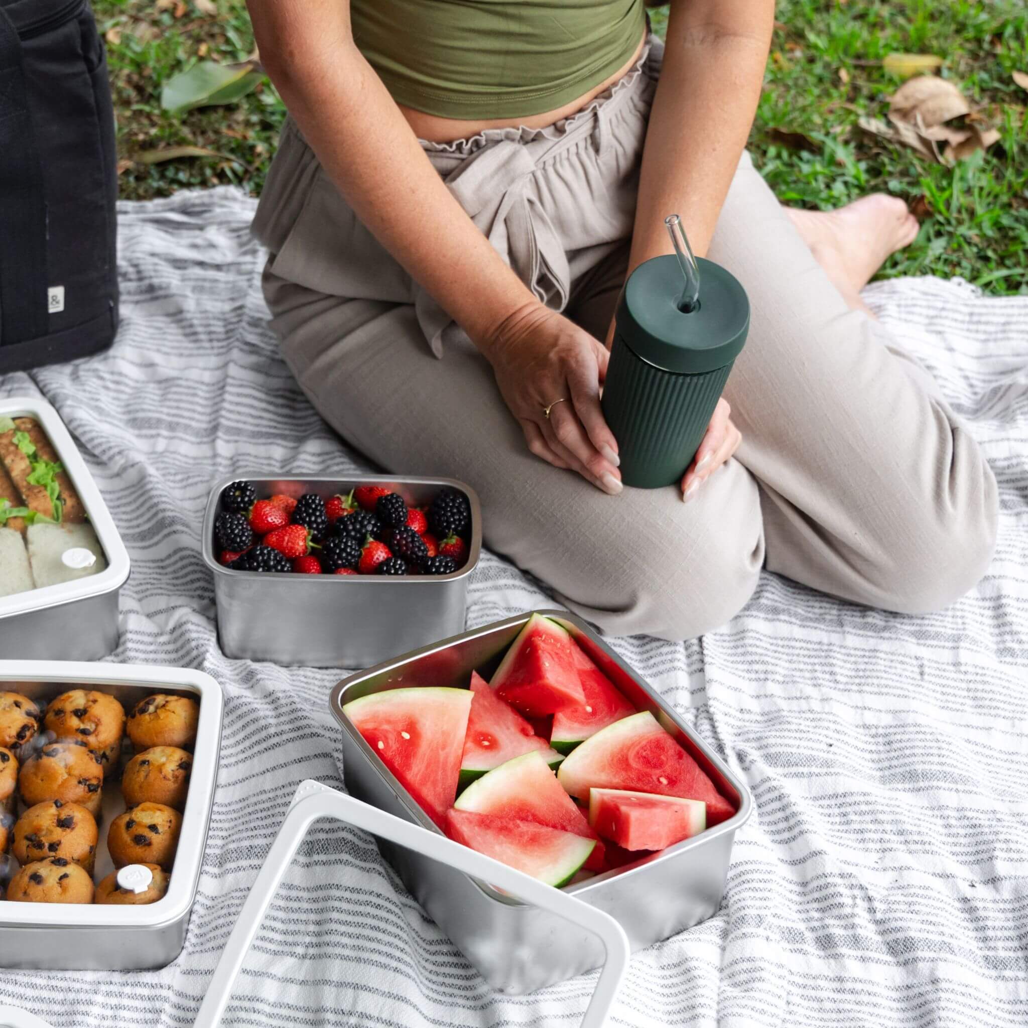 Reusable Glass Smoothie Cup - Image 13