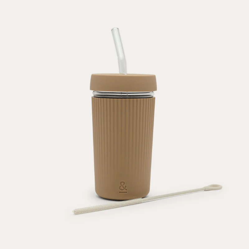 Reusable Glass Smoothie Cup - Image 21